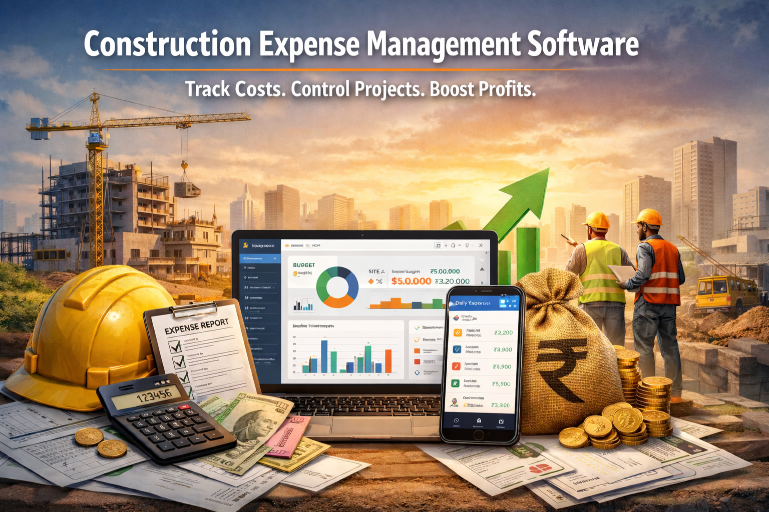 Construction Expense Management Software: How Tracknofy Helps Builders Control Costs