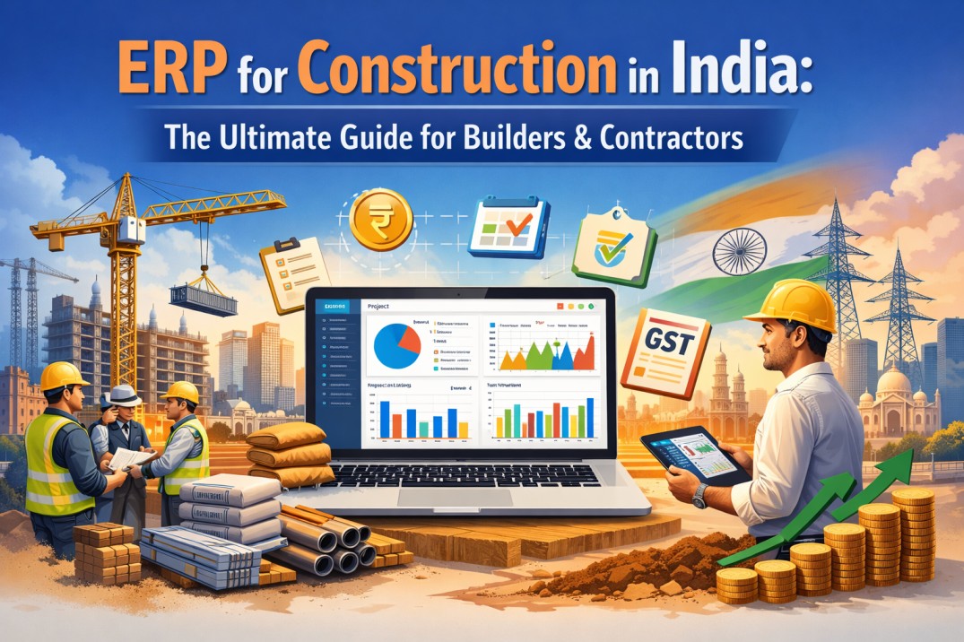 ERP for Construction in India: The Ultimate Guide for Builders & Contractors (2026)