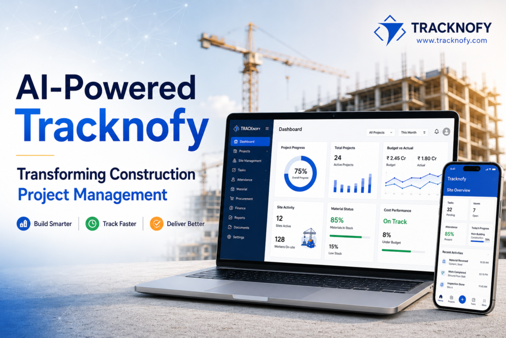 How AI-Powered Tracknofy is Transforming Construction Project Management