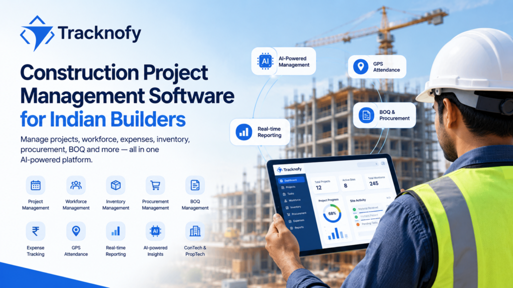 Construction Project Management Software for Indian Builders